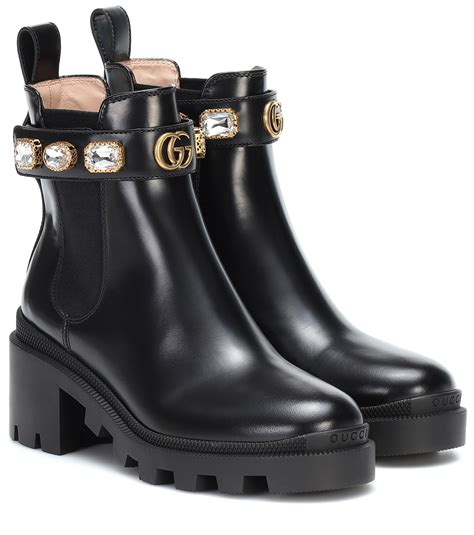 botines gucci mujer|gucci ankle boots women.